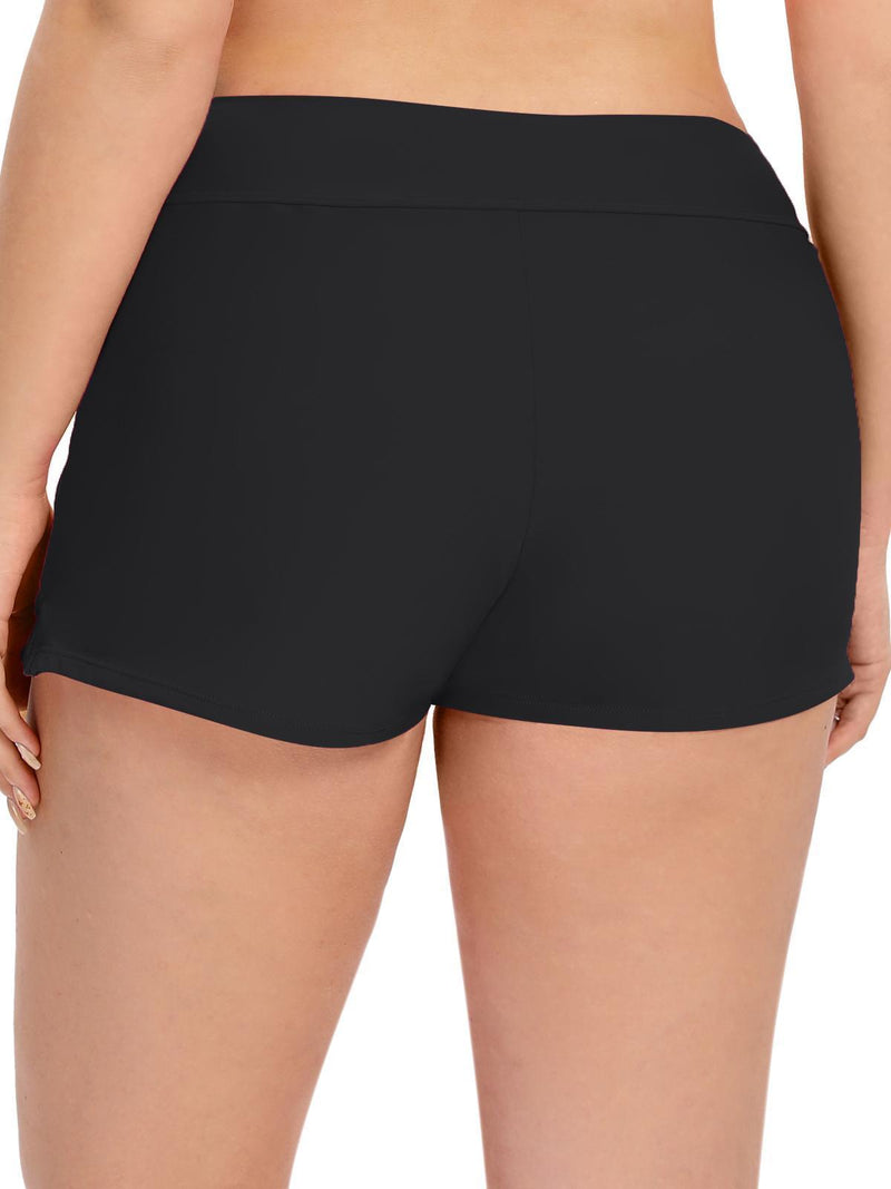 Halcurt Women's Plus Size Swim Shorts