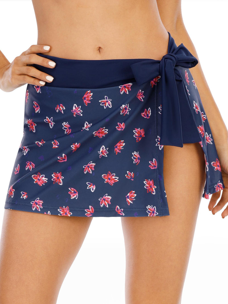 Halcurt Floral Swim Skirts